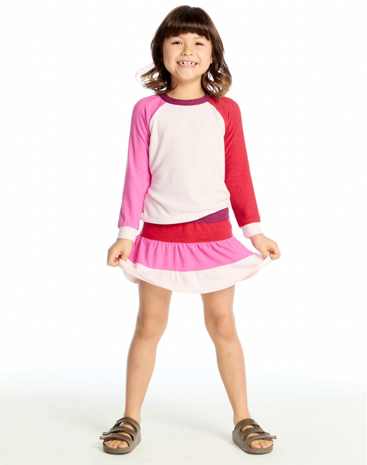 Peplum Skort, Pinky