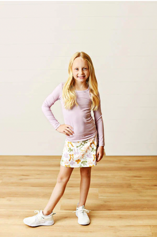 Long Sleeve Top, Mauve - Magpies Paducah