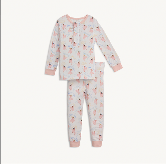 Long Sleeve PJ Set, Pretty Plies - Magpies Paducah