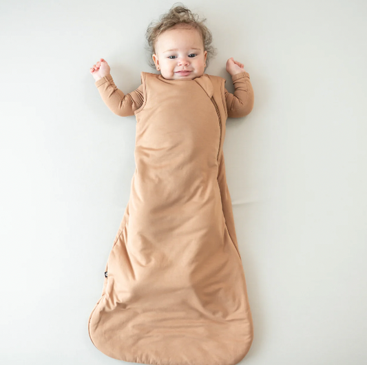 Kyte Baby Sleep Bag, 1.0 TOG, Latte - Magpies Paducah