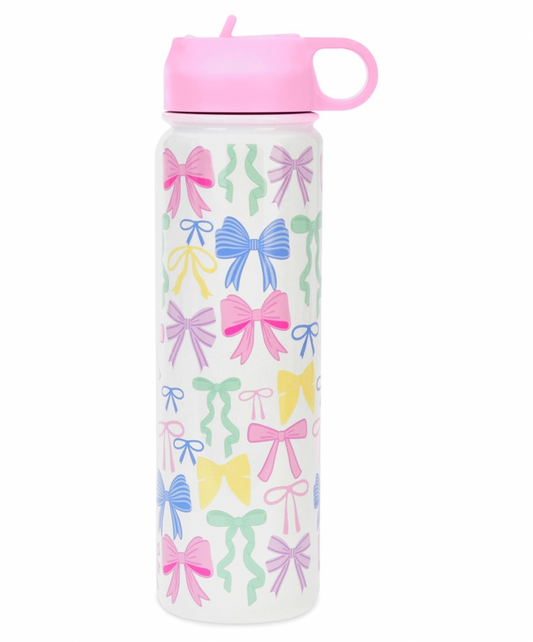 Pretty Bows Water Bottle - Magpies Paducah