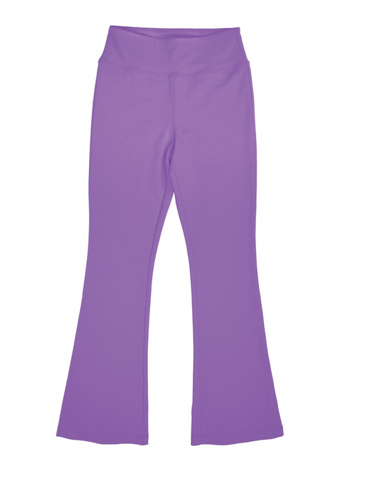 Flare Leggings, Vivid Violet - Magpies Paducah