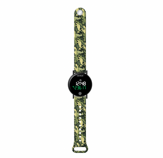 Steps Counter Watch, DIno Camo