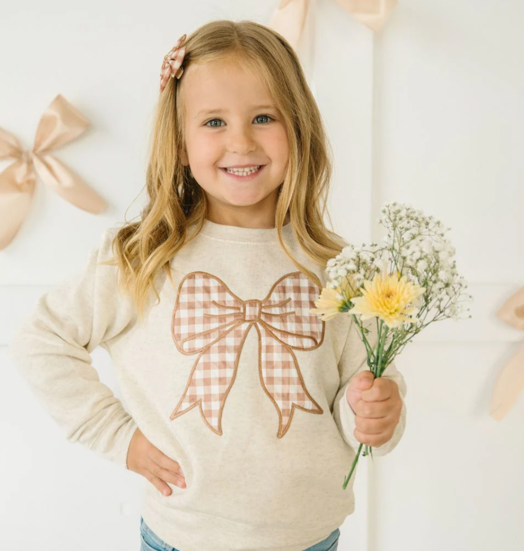 Tulle Bow Set, Gingham