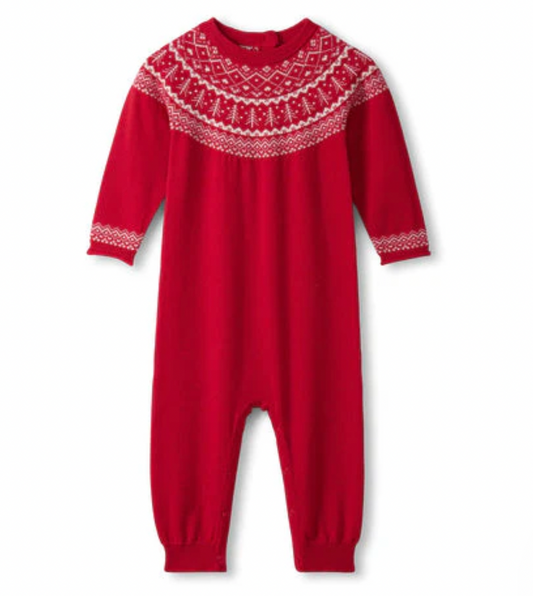 Fair Isle Sweater Romper - Magpies Paducah