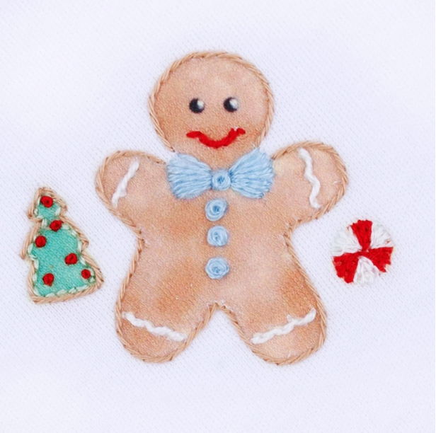 Embroidered Converter Gown, Blue Frosted Wonderland