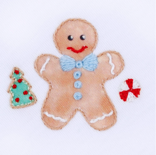 Embroidered Converter Gown, Blue Frosted Wonderland