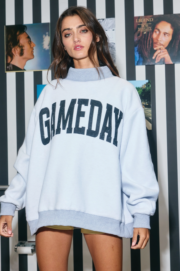 Football Reversible Crewneck