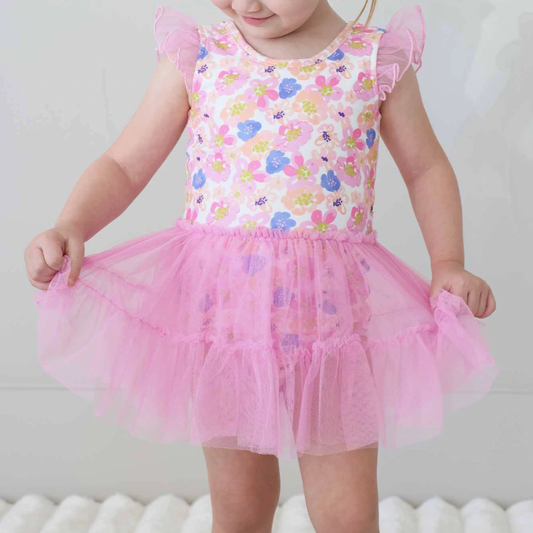 Ruffle Skirt Leotard, Petal Parade - Magpies Paducah