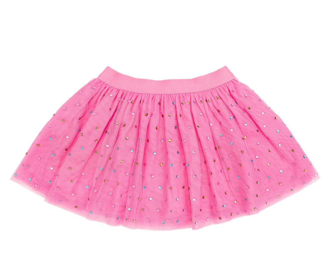 Raspberry Rhinestone Tutu - Magpies Paducah