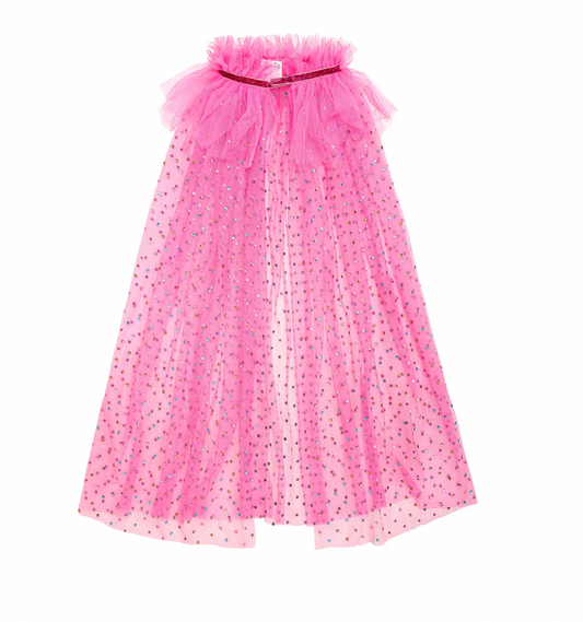 Raspberry Rhinestone Cape - Magpies Paducah