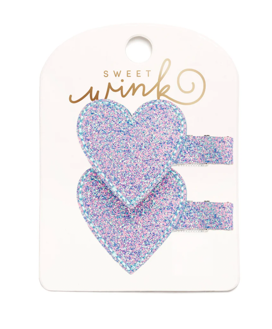 Blue Heart Clip Set - Magpies Paducah