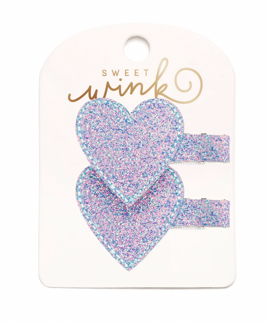 Blue Heart Clip Set - Magpies Paducah