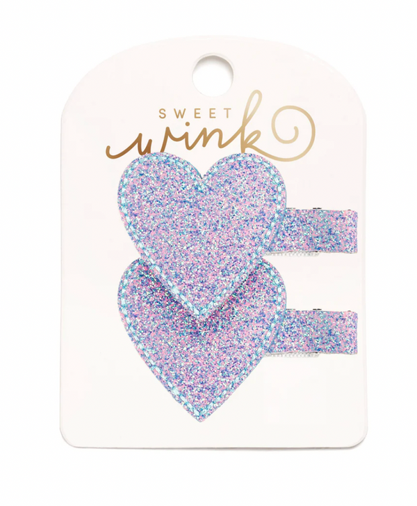 Blue Heart Clip Set - Magpies Paducah