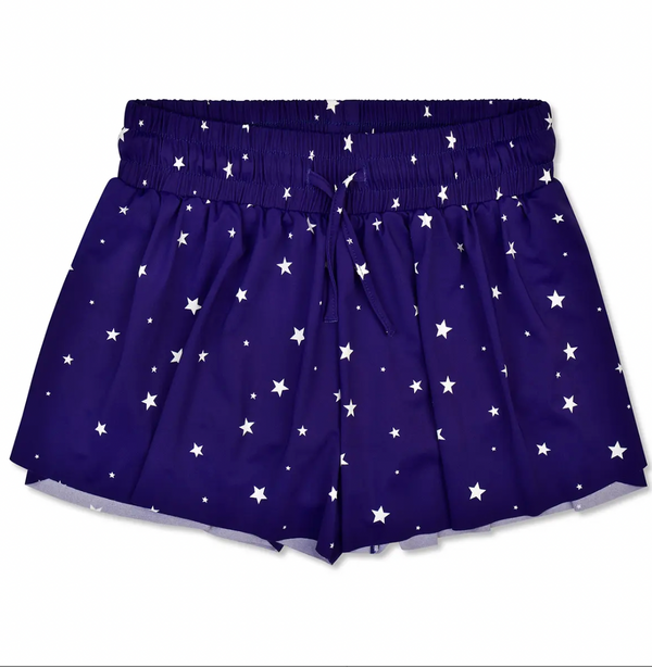 Navy Star Butterfly Shorts - Magpies Paducah