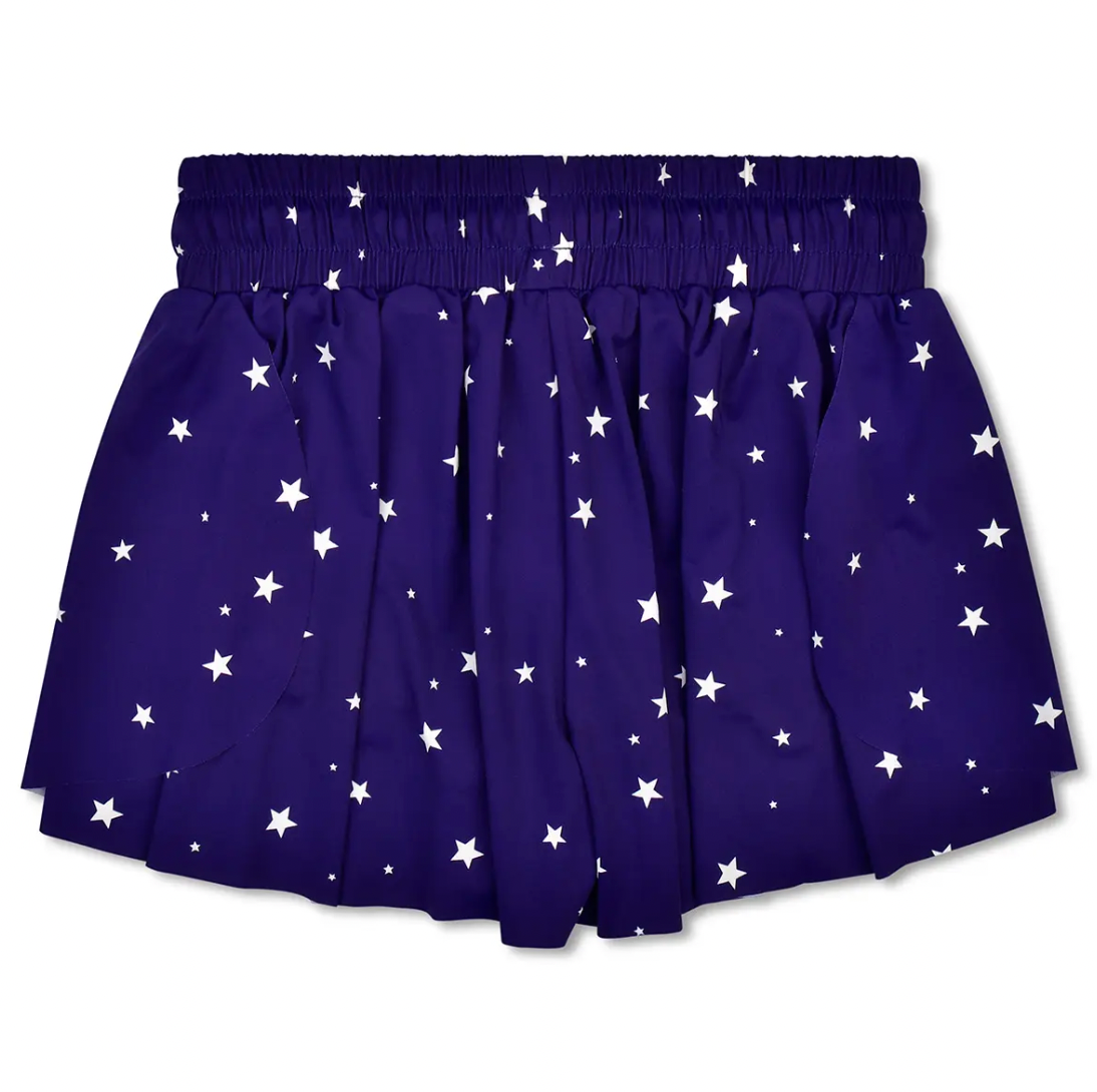Navy Star Butterfly Shorts - Magpies Paducah
