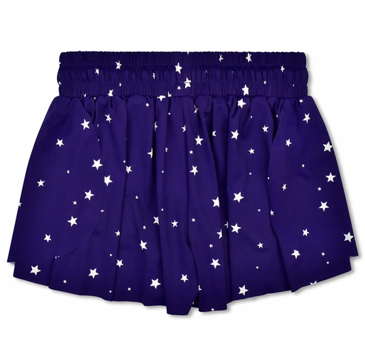 Navy Star Butterfly Shorts - Magpies Paducah