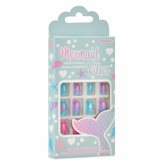 Mermaid Vibes Press-on Nails Set - Magpies Paducah