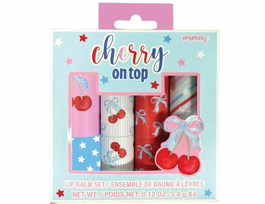 Cherry on Top Lip Balm Set - Magpies Paducah