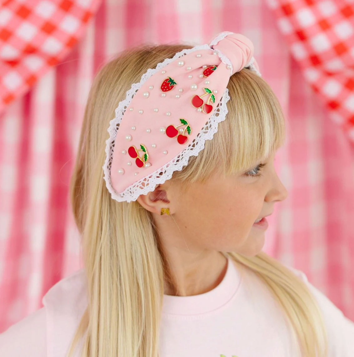 Berry Gemstone Headband