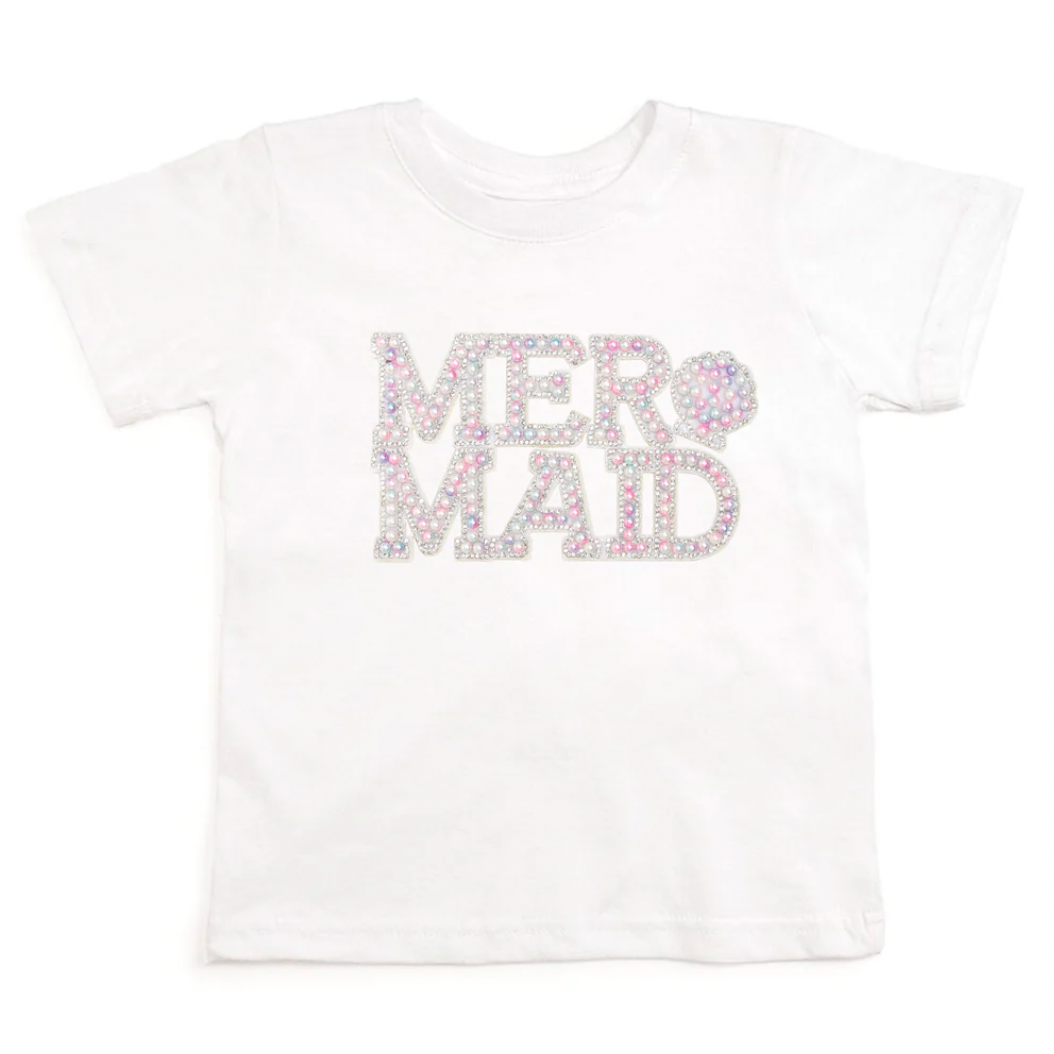 Mermaid Pearl Patch T-shirt
