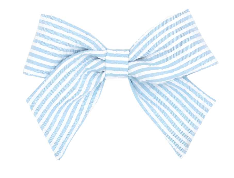 Mini Seersucker Bow (6 colors!)