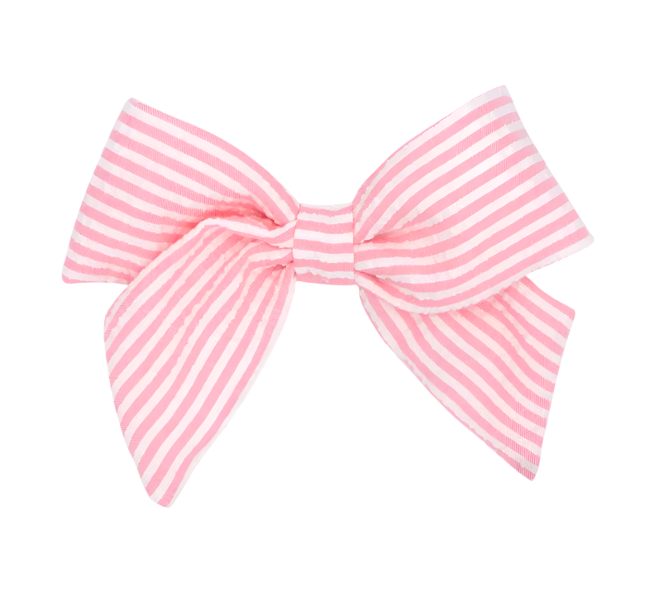 Mini Seersucker Bow (6 colors!)