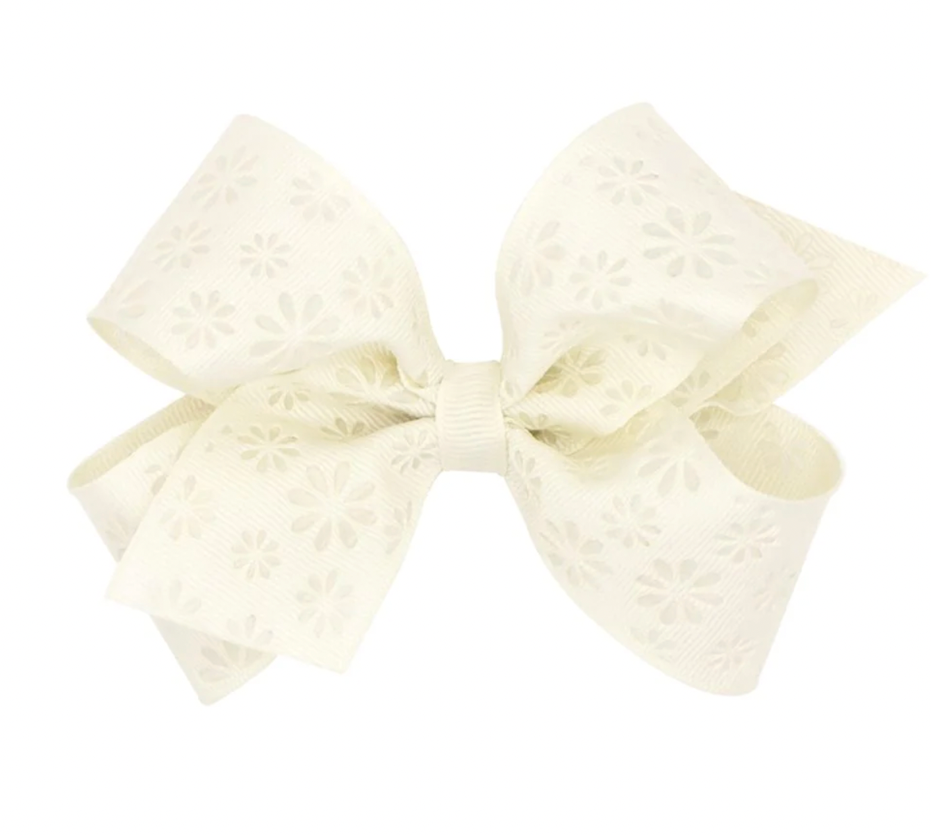 King Embossed Flower Print Bow (6 Colors!) - Magpies Paducah