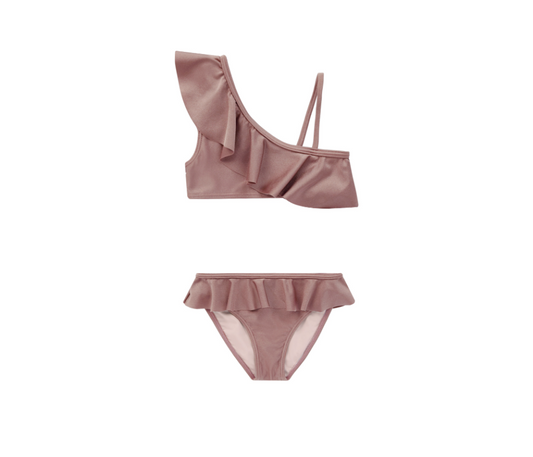 Skirted Bikini, Mulberry Shimmer - Magpies Paducah