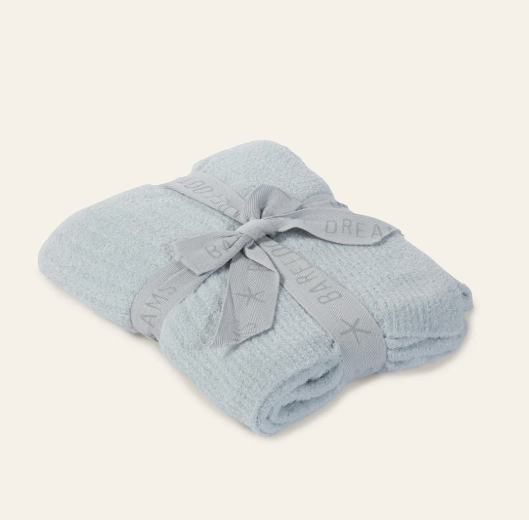 CozyChicLite Ribbed Baby Blanket, Blue - Magpies Paducah