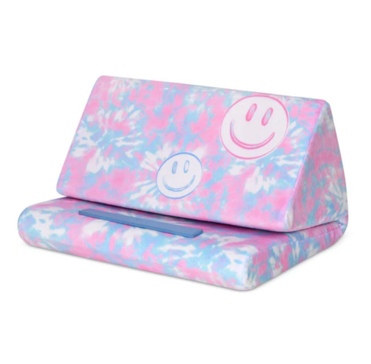 Tie-Dye Smiley Tablet Pillow - Magpies Paducah