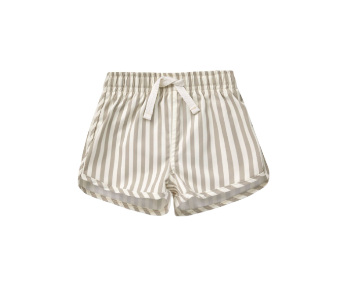 Swim Short, Ash Stripe - Magpies Paducah