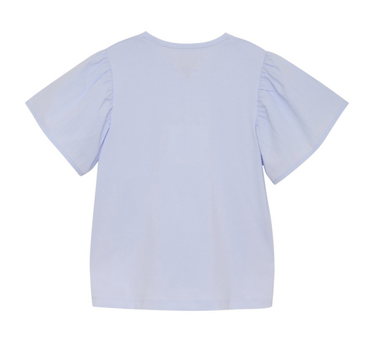 Puff Sleeve Tee, Xenon Blue - Magpies Paducah