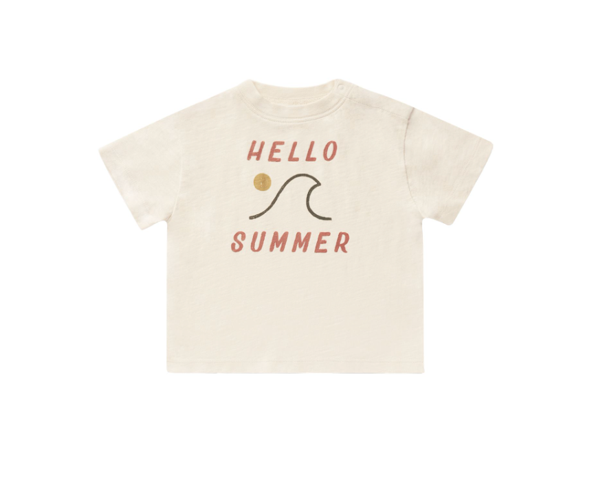 Relaxed Tee, Hello Summer - Magpies Paducah