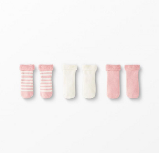 Baby Best Ever Sock Set, Blush Pink - Magpies Paducah