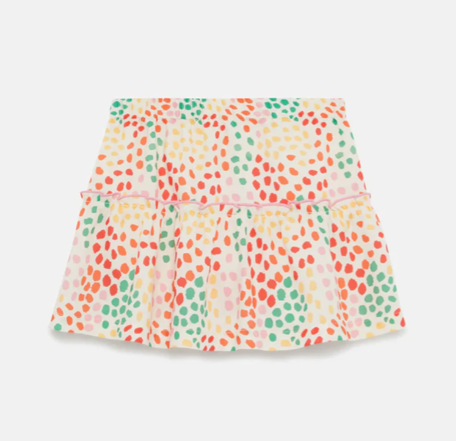 Melon Dot Skirt Set - Magpies Paducah