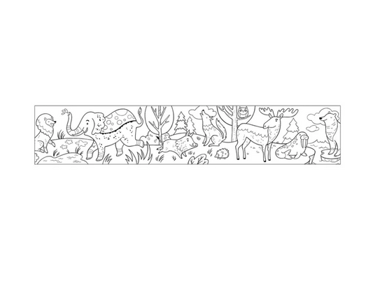 Mini Color Roll, Animals of the World - Magpies Paducah