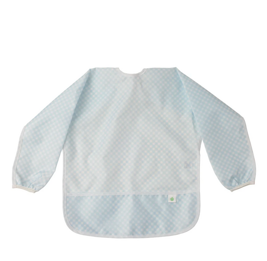 The Cover Everything Bib, Blue Gingham - Magpies Paducah