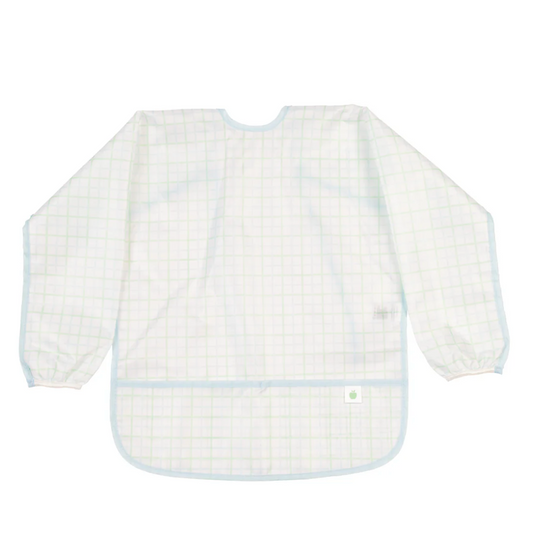 The Cover Everything Bib, Blue/Green Windowpane - Magpies Paducah