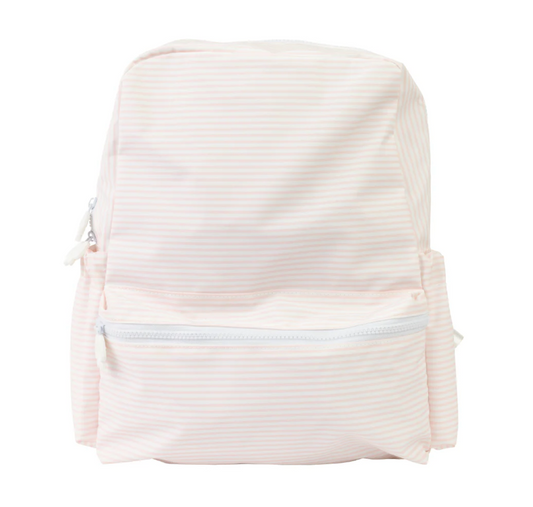 Small Backpack, Pink Stripe