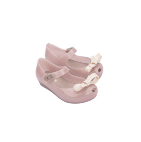 Peep Toe Ballet Shoe, Beige Blush - Magpies Paducah