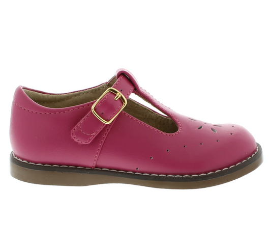 Sherry T-Bar Shoe, Fuchsia - Magpies Paducah