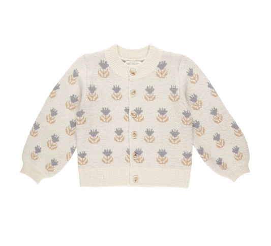 Cheyenne Cardigan, Flora | 4-5y