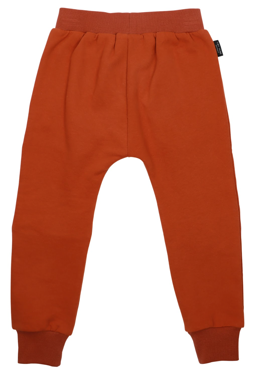 Colorblock Sweatpant, Cinnamon