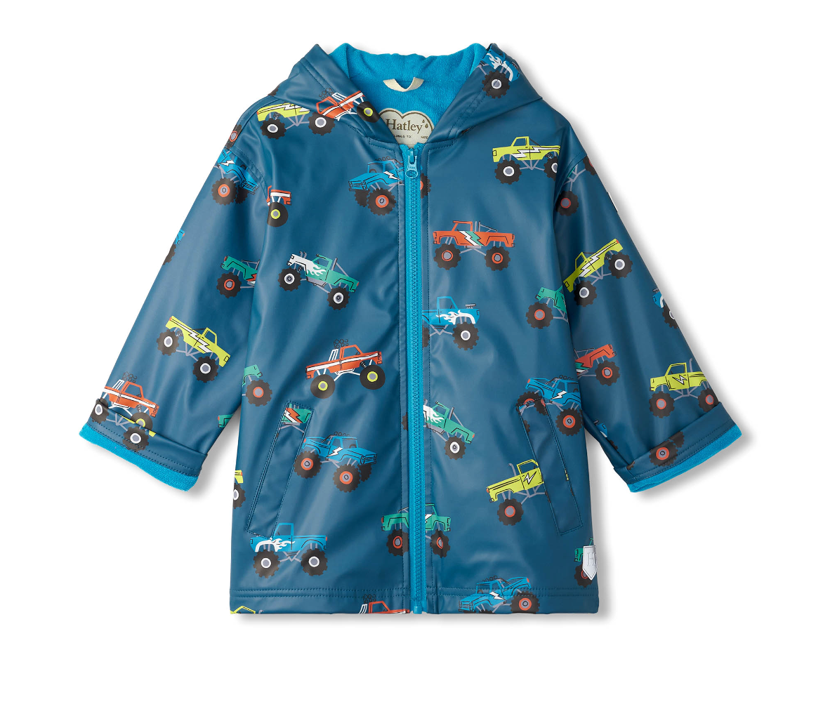 Monster Trucks Rain Jacket