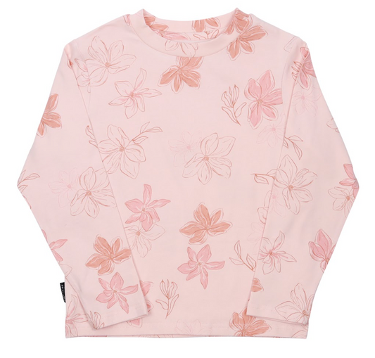 Blush Floral Long Sleeve Tee