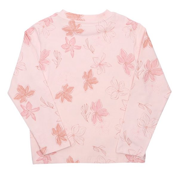 Blush Floral Long Sleeve Tee