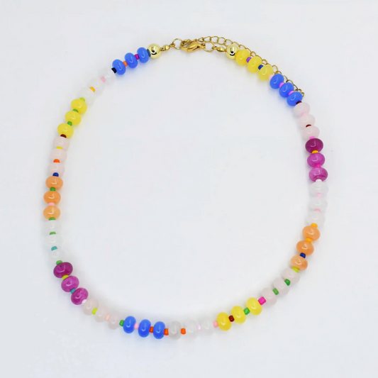 Vibrant Gemstone Necklace - Magpies Paducah