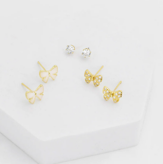 Bow Stud Set - Magpies Paducah