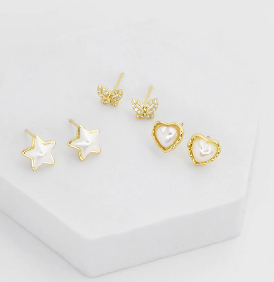 Cutie Stud Set - Magpies Paducah